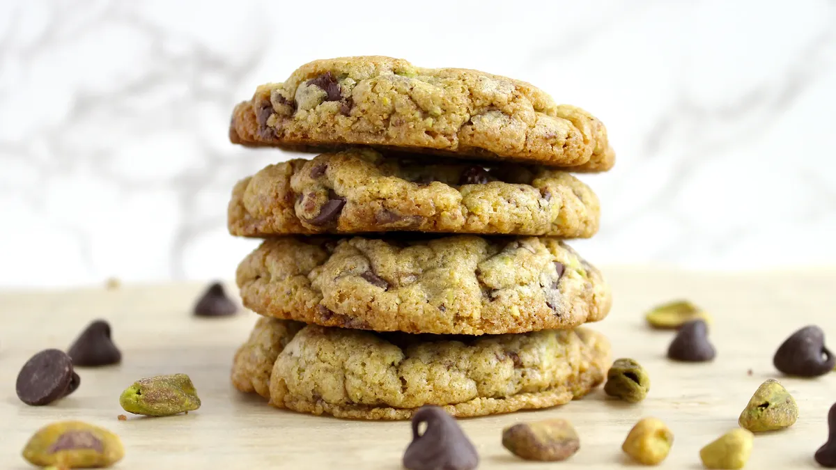 betty crocker Chocolate Chunk Pistachio Cookies