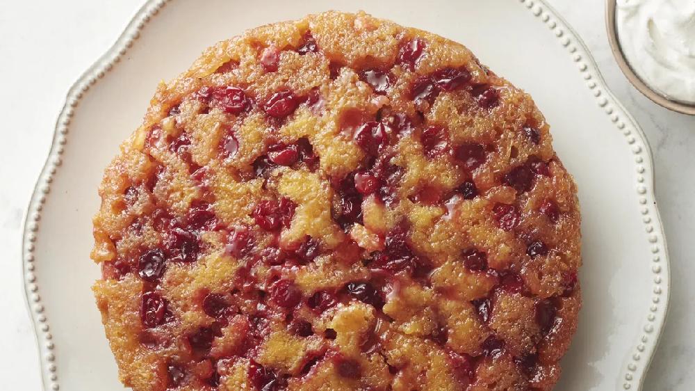 betty crocker Cranberry Upside-Down Cake