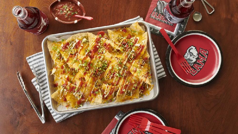 betty crocker Crimson Tide Pimiento Cheese Nachos