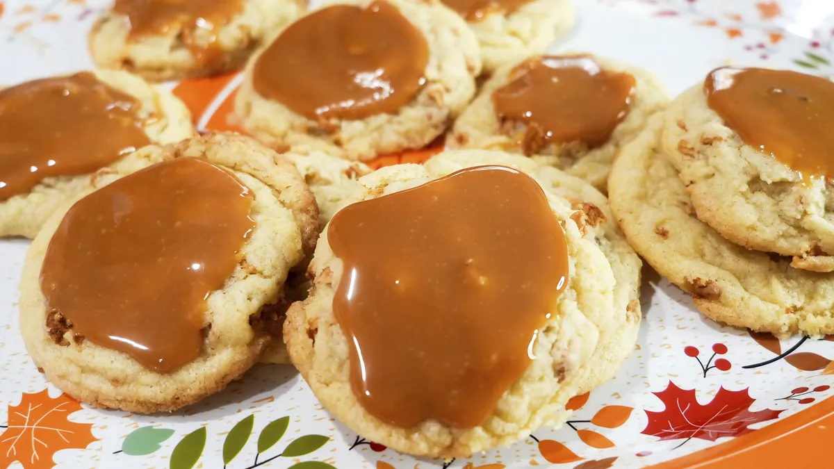 betty crocker Double Caramel Apple Cookies