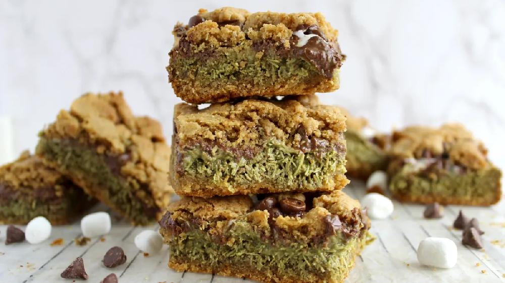 betty crocker Dubai Chocolate S’more Bars