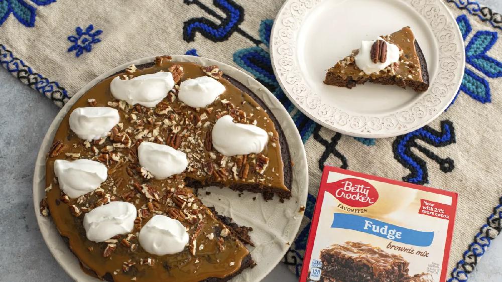 betty crocker Dulce de Leche Pecan Mocha Dessert
