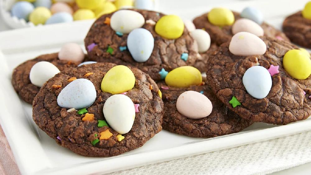 betty crocker Easter Egg Brownie Cookies