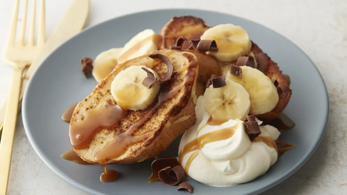 betty crocker Easy French Toast Banoffee-Style