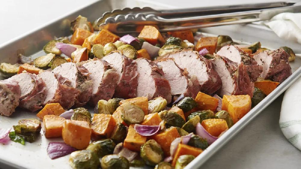 betty crocker Easy “Porchetta” Sheet-Pan Dinner