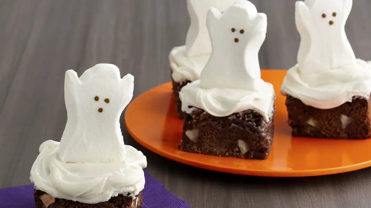 betty crocker Ghostly PEEPS® Brownies