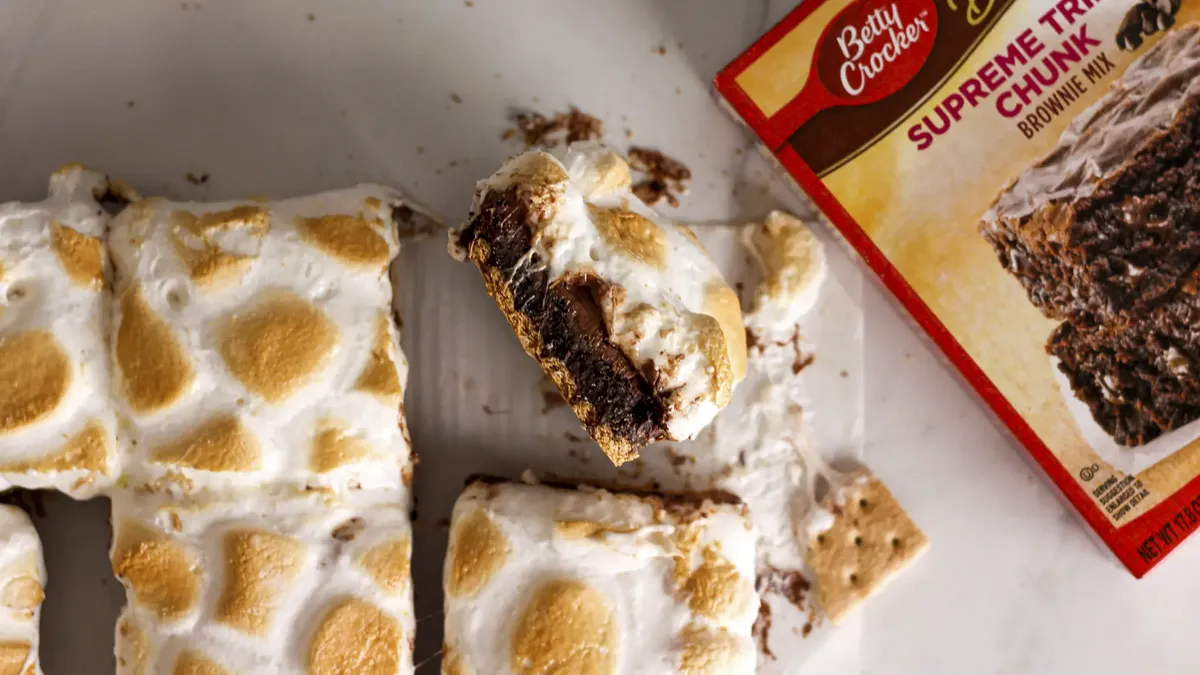 betty crocker Gooey S’mores Brownies