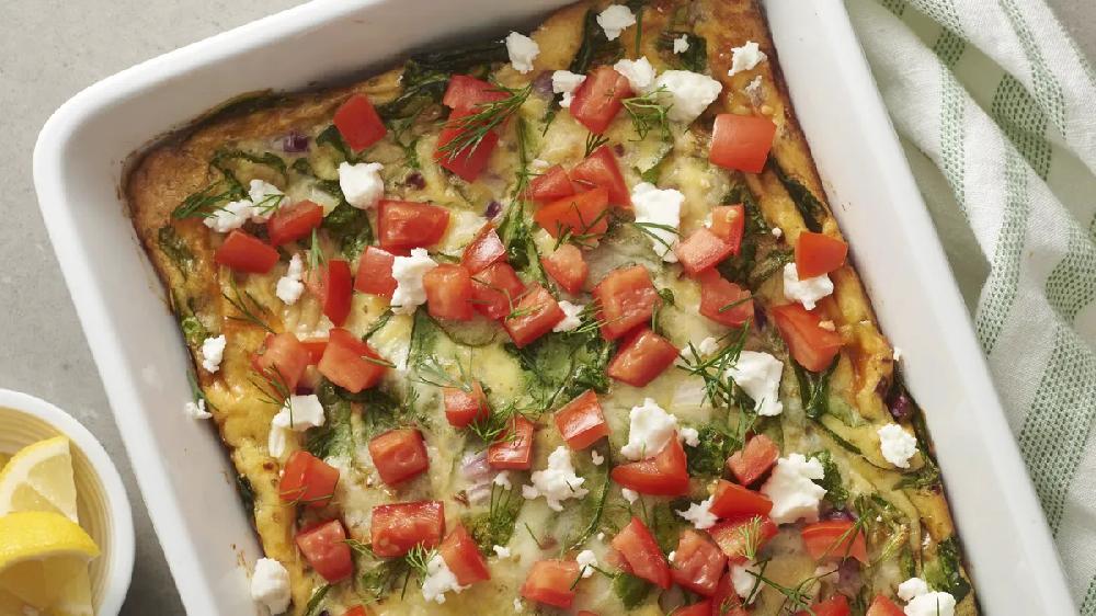 betty crocker Greek Egg Casserole