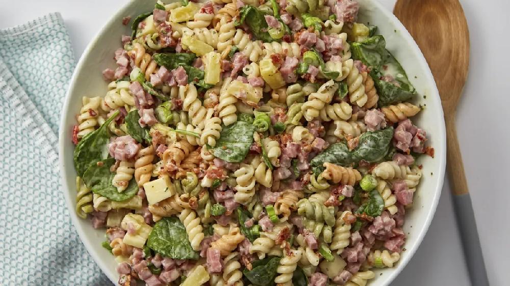 betty crocker Hawaiian Ham and Bacon Pasta Salad