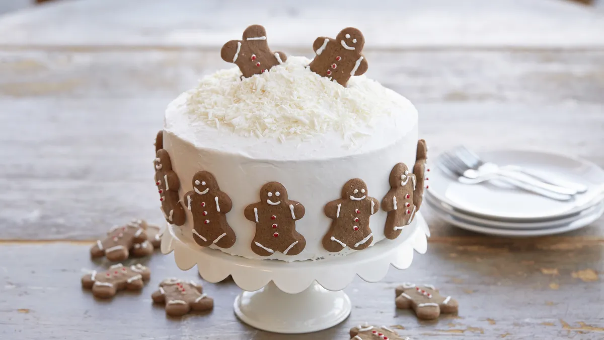 betty crocker Holiday Gingerbread Cookie Cake