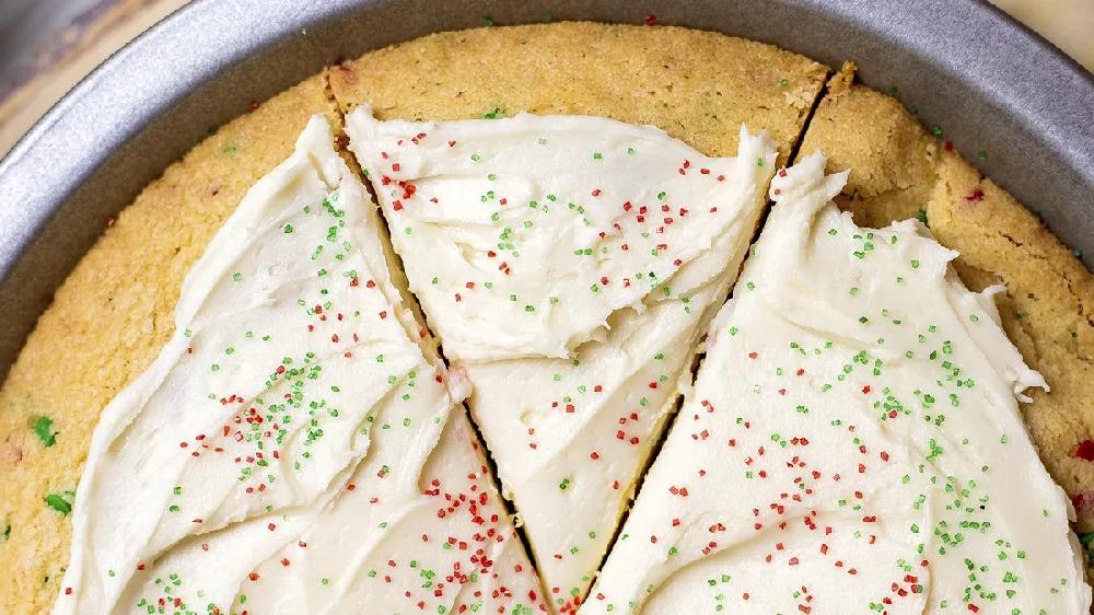 betty crocker Holiday Peppermint Sugar Cookie Pie