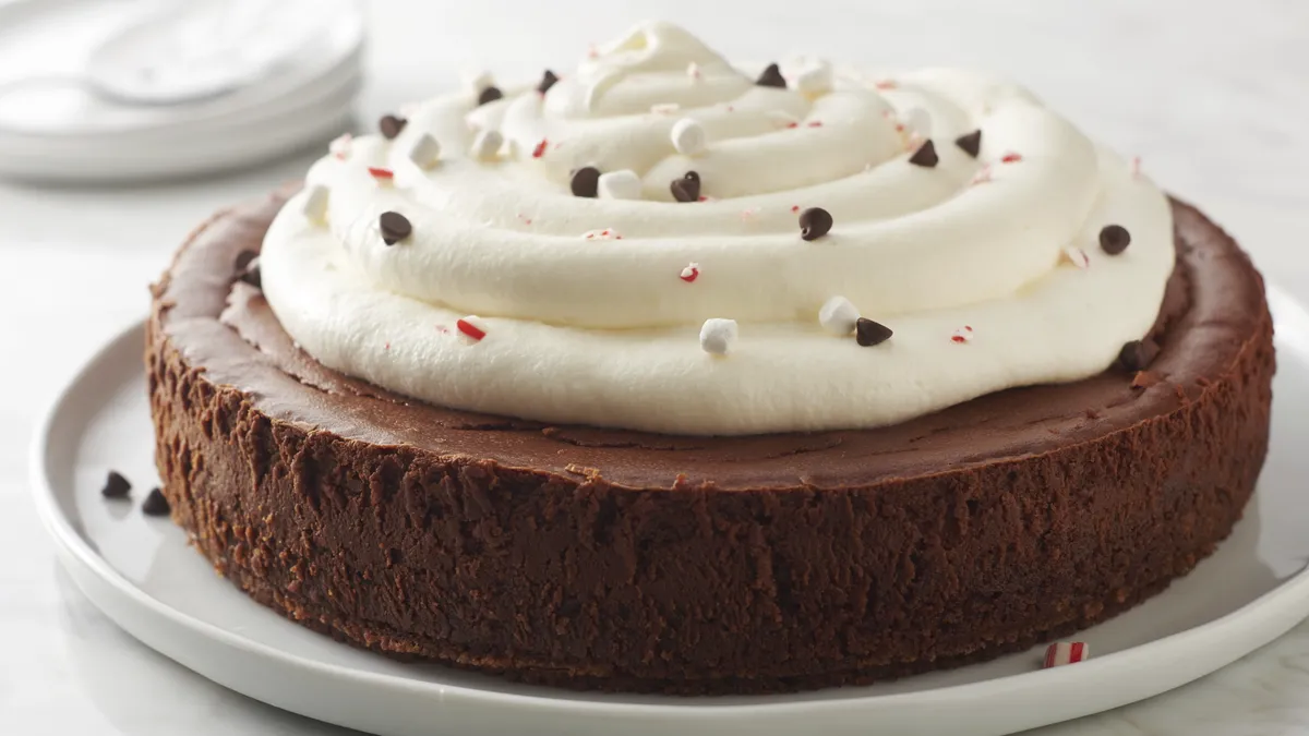 betty crocker Hot Chocolate Cheesecake