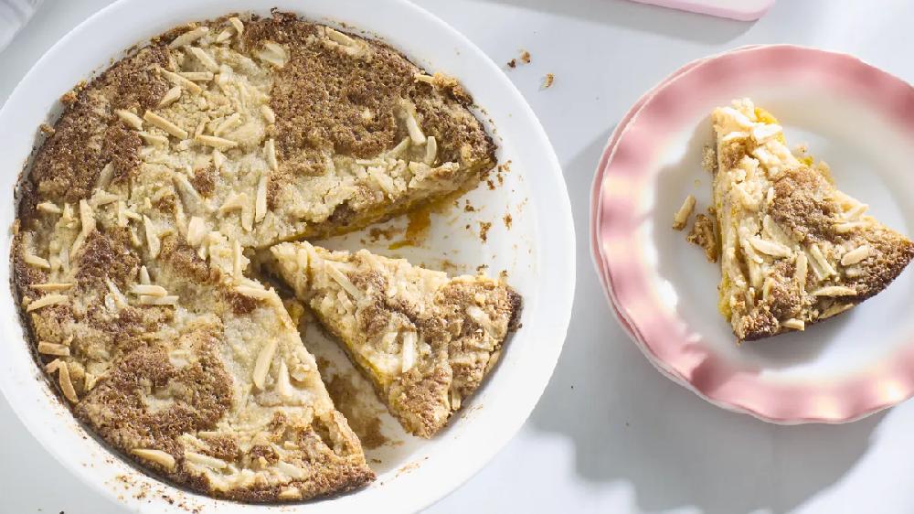 betty crocker Impossibly Easy Peaches ‘n' Cream Pie