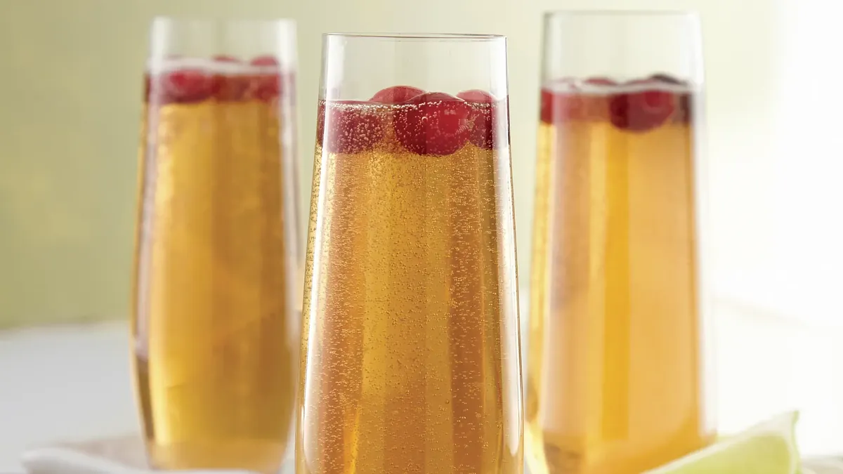 betty crocker Kentucky Citrus Champagne Cocktail