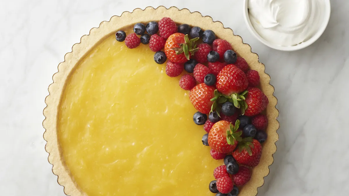 betty crocker Lemon Curd Tart