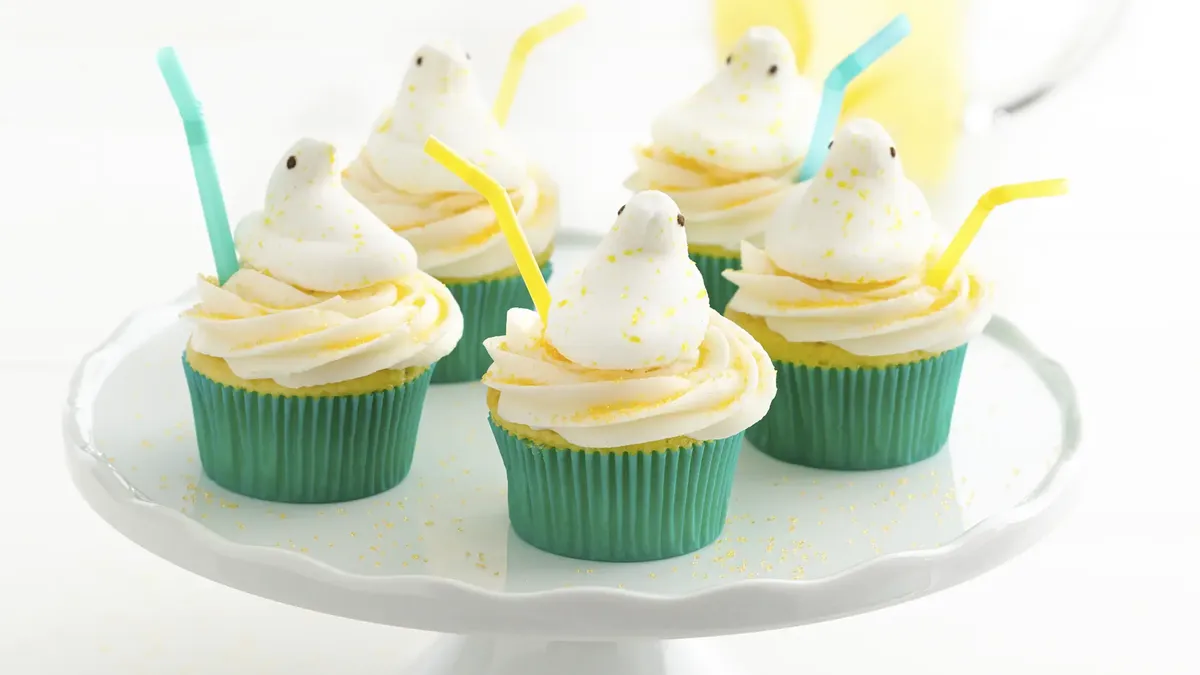 betty crocker Lemonade PEEPS® Cupcakes