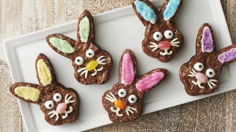 betty crocker Make-Your-Own Bunny Brownies
