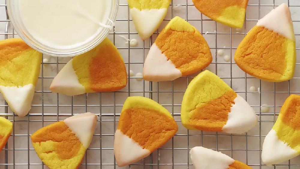betty crocker Marbled Candy Corn Cookies