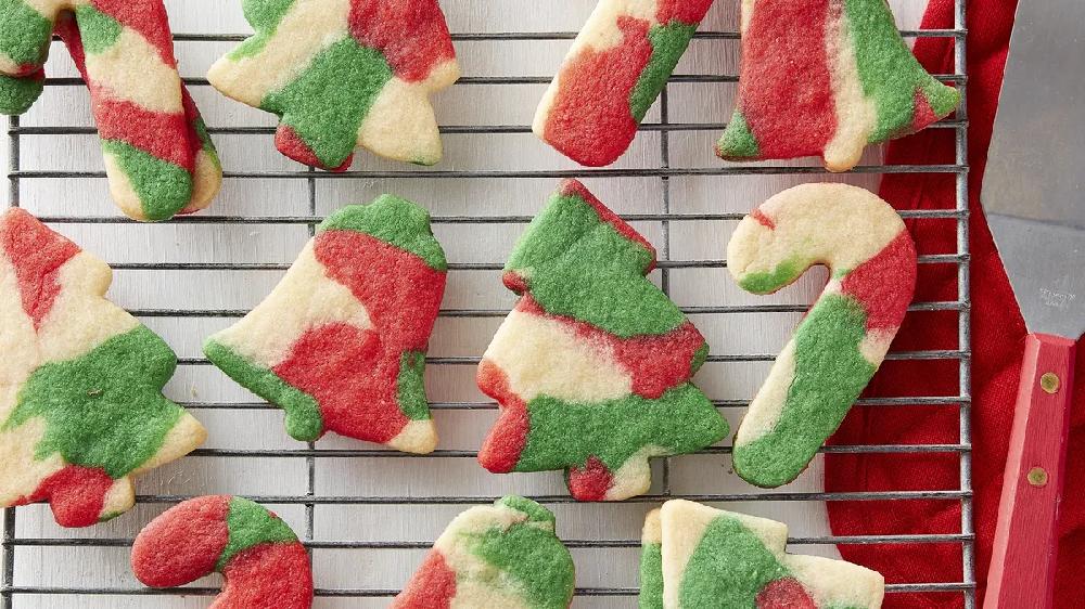betty crocker Marbled Sugar Cookie Cutouts