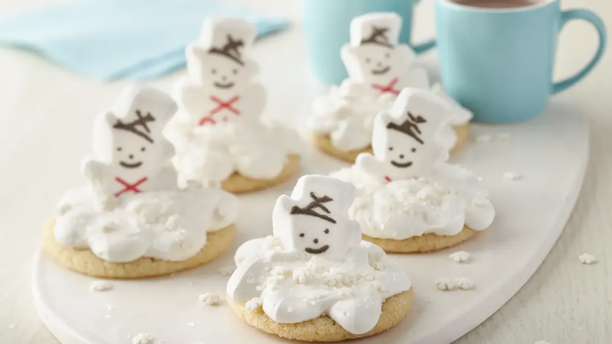 betty crocker Melting PEEPS® Snowmen Cookies
