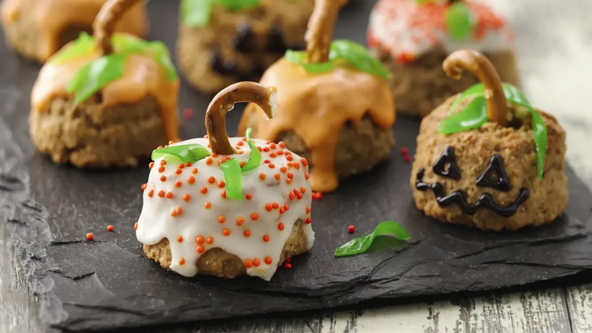 betty crocker Mini Pumpkin Granola Bites