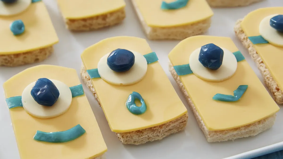 betty crocker Minion Cheese Sandwiches