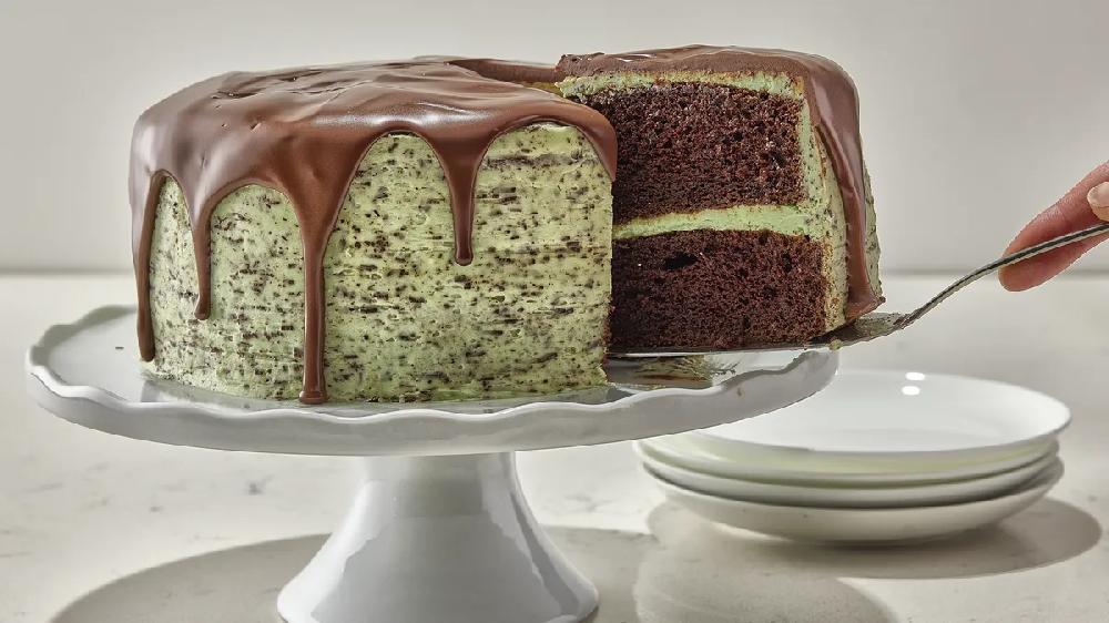 betty crocker Mint Chocolate Cake