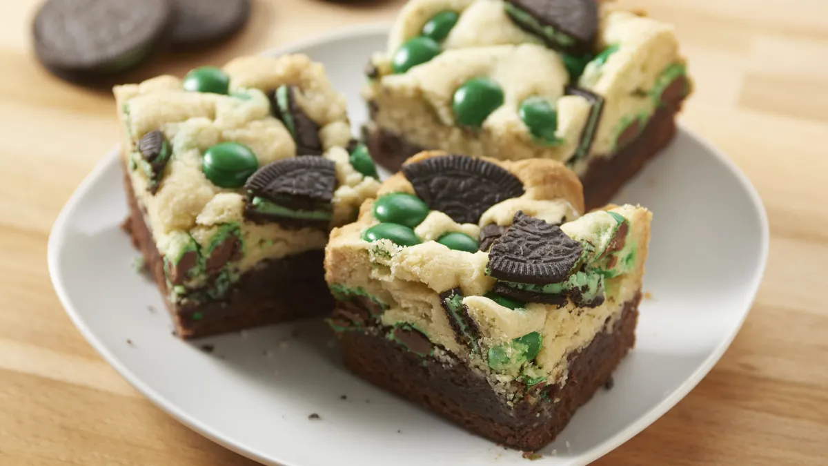 betty crocker Mint OREO® Cookies M&M's® Brookies