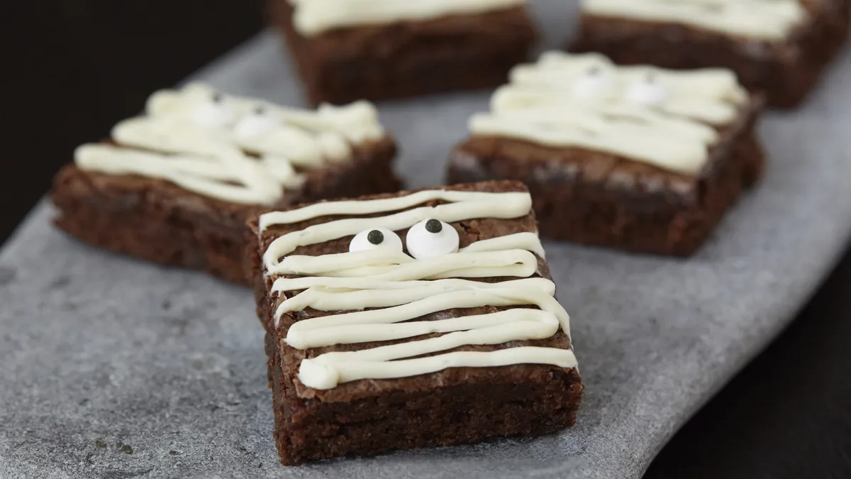 betty crocker Mummy Brownies