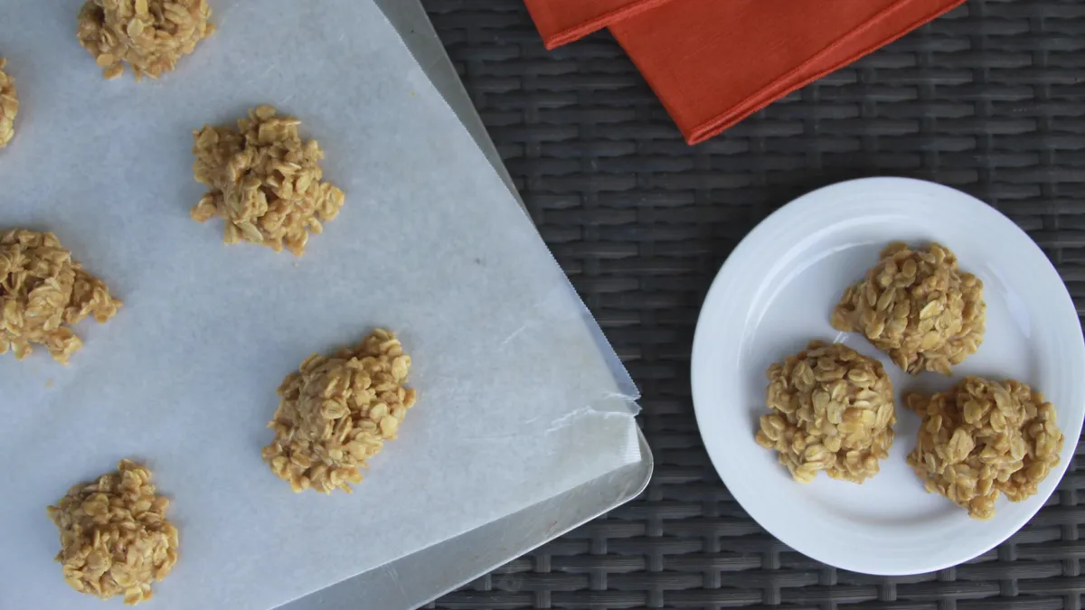 betty crocker No-Bake Pumpkin Cookies