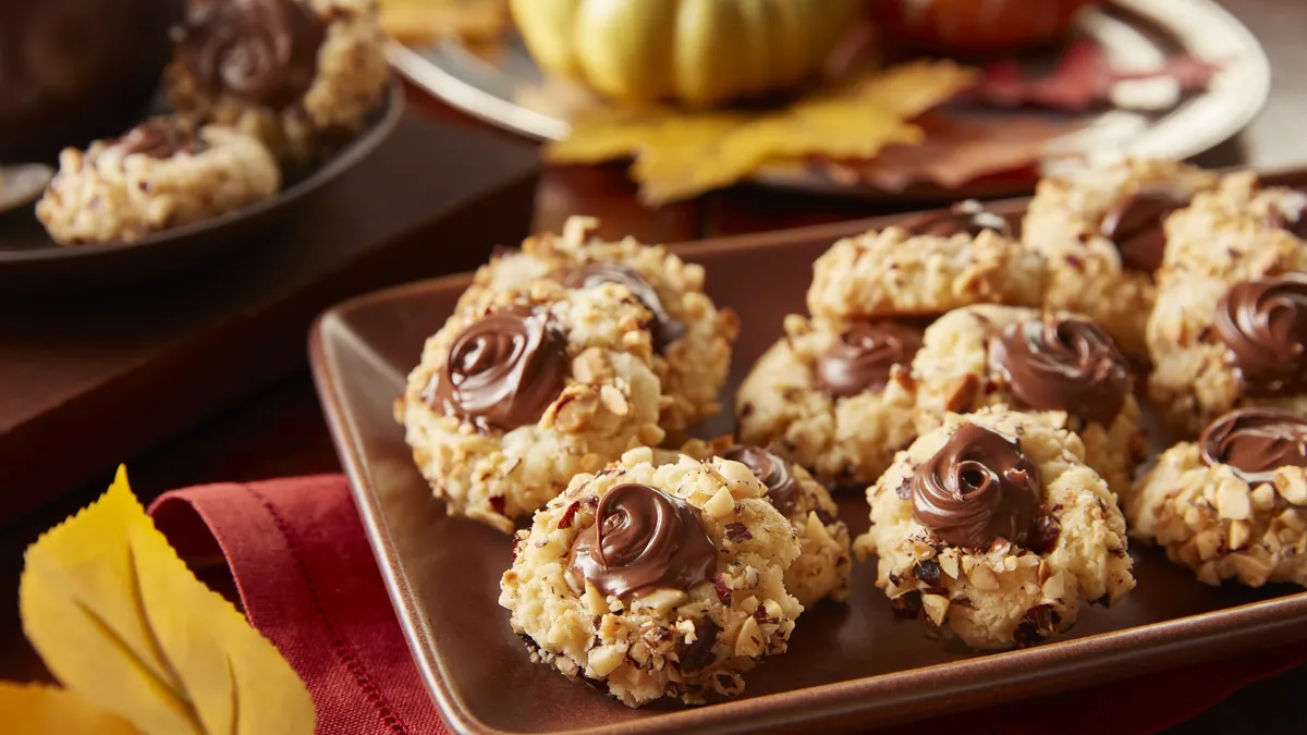 betty crocker Nutella® Thumbprint Cookies