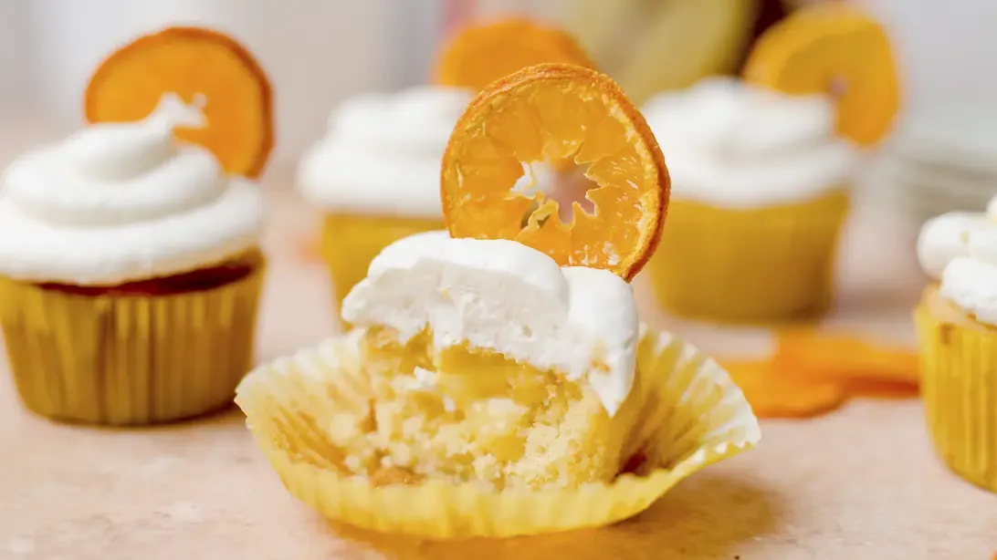 betty crocker Orange Creamsicle Cupcakes