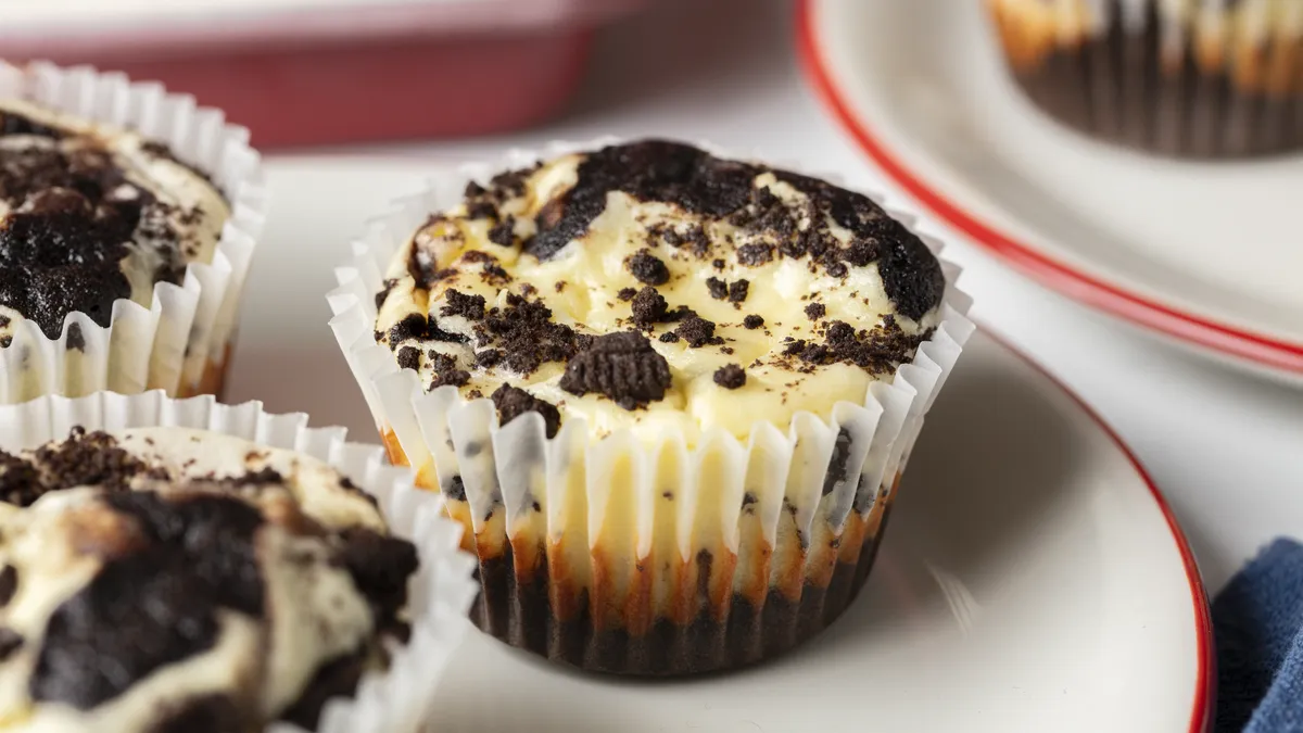 betty crocker OREO® Cheesecake Brownie Cups