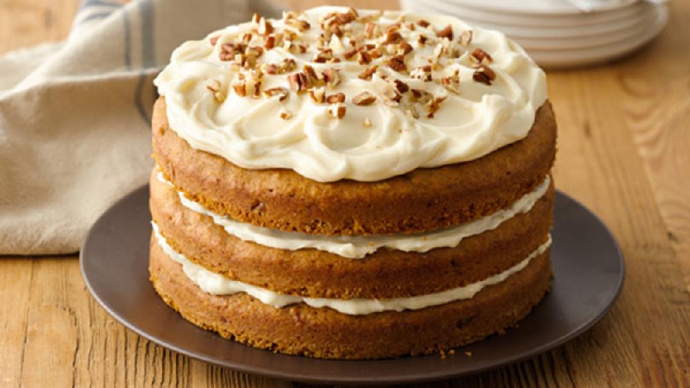 betty crocker Pecan-Pumpkin Cake