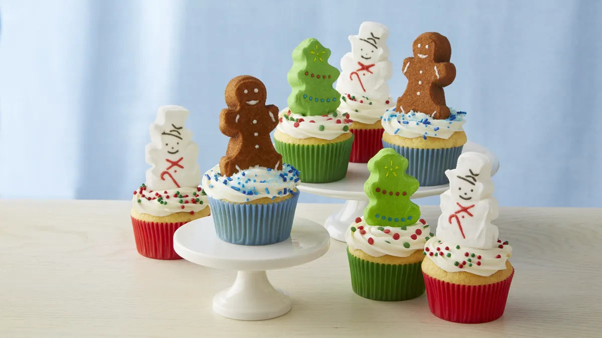 betty crocker PEEPS® Christmas Cupcakes