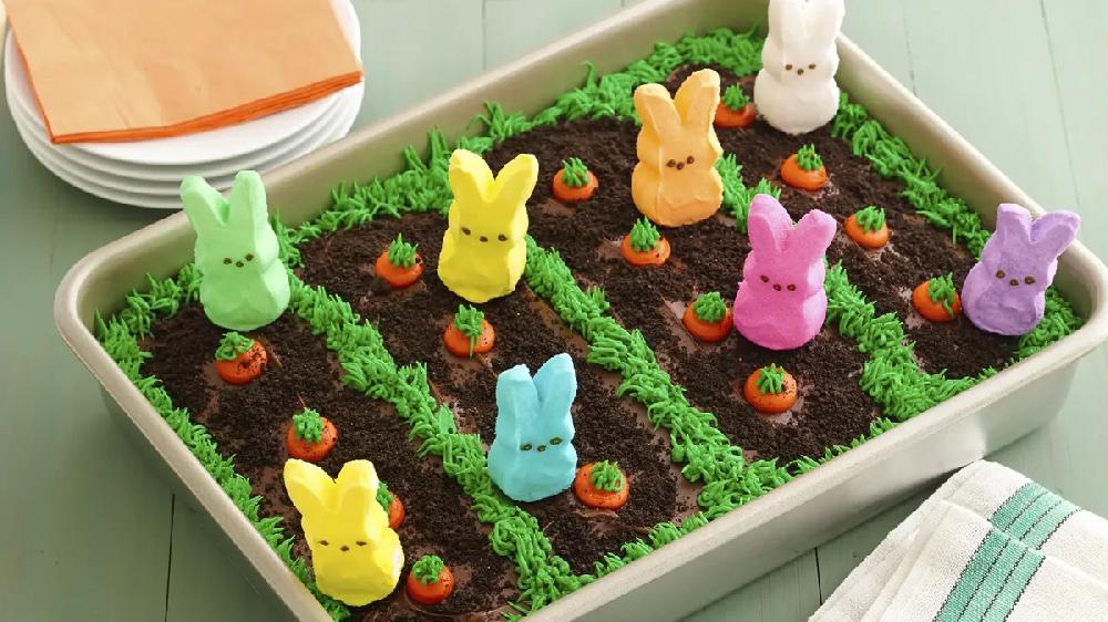 betty crocker PEEPS® Easter Garden Cake
