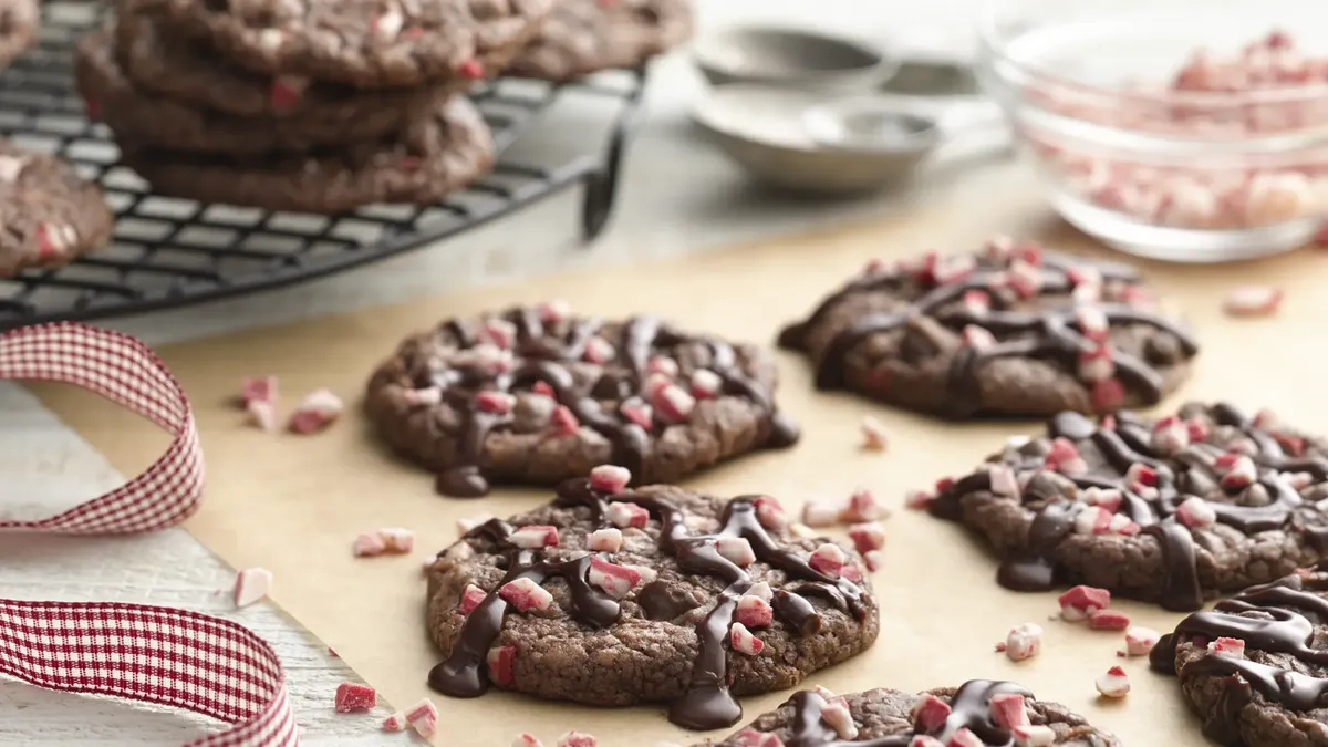 betty crocker Peppermint Fudge Brownie Cookies
