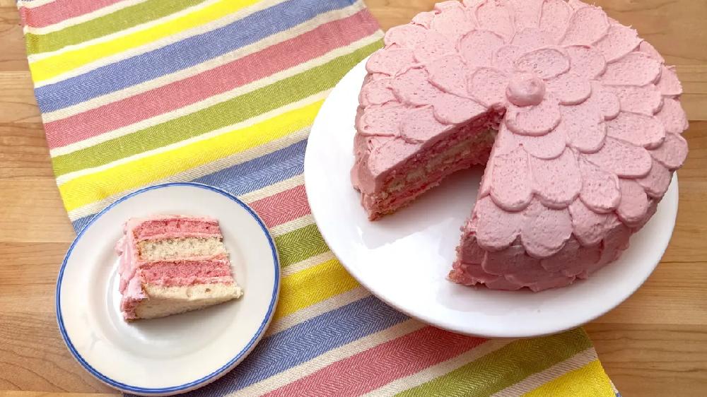 betty crocker Pink Azalea Cake