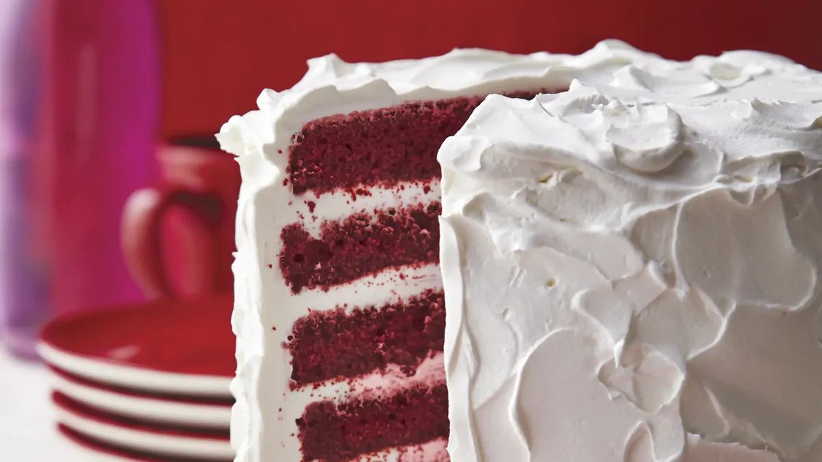 betty crocker Red Velvet Cream Torte