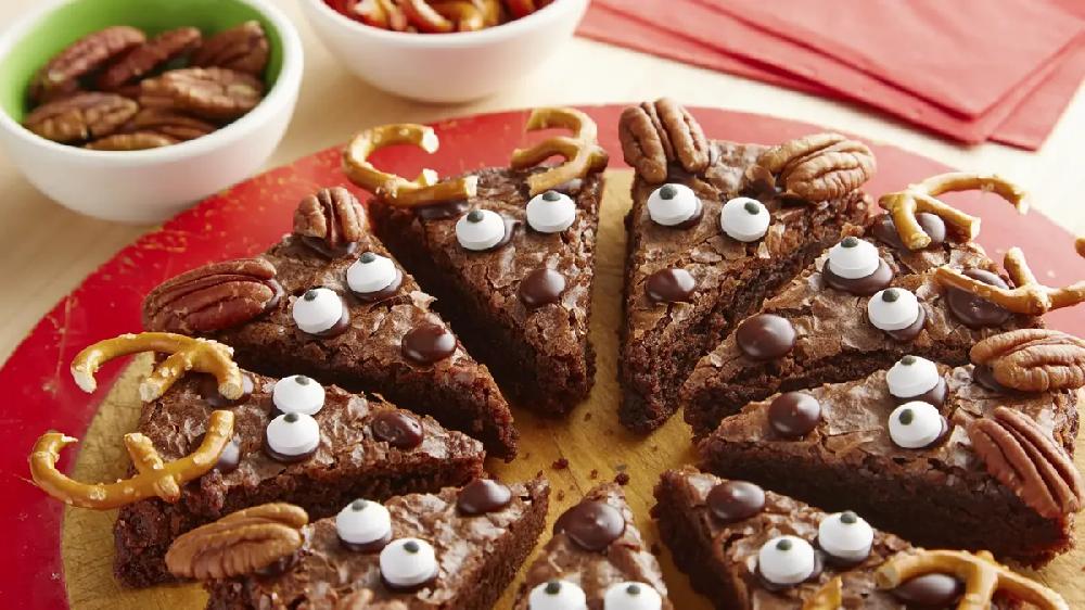 betty crocker Reindeer Brownies