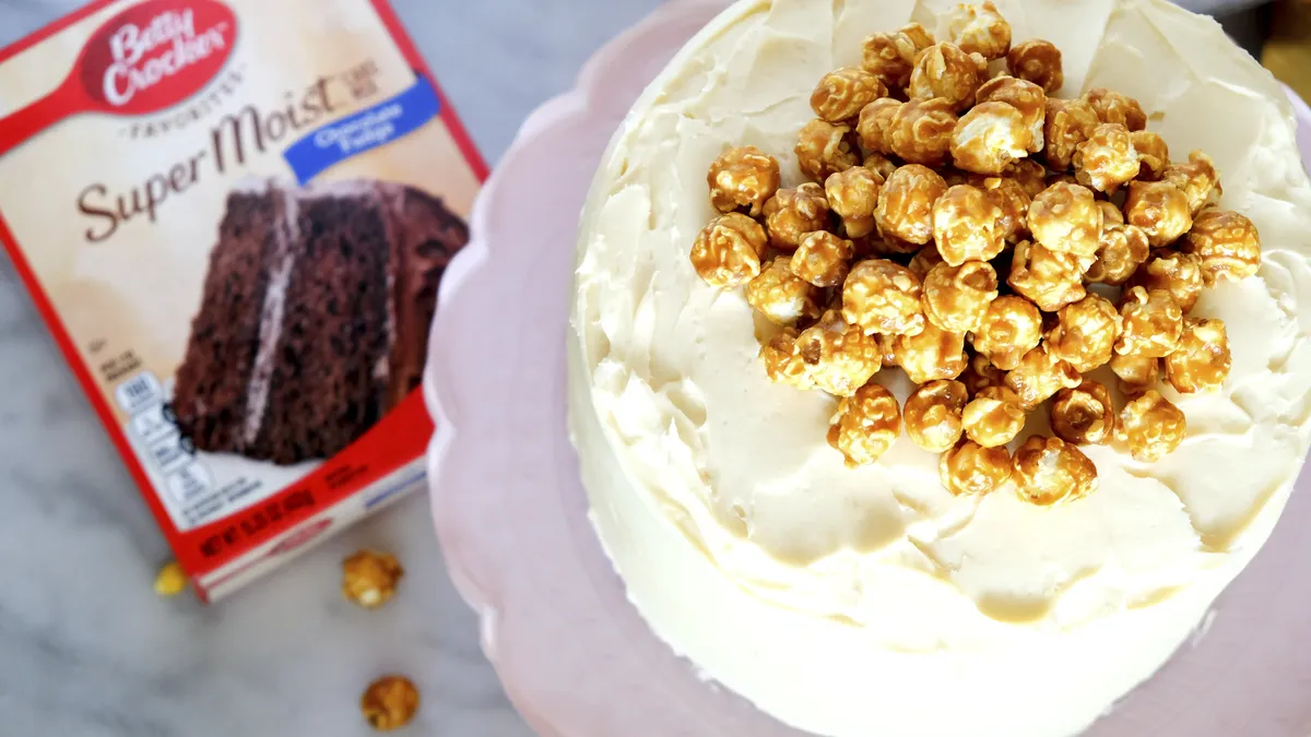 Betty Crocker Salted Caramel Chocolate Cake