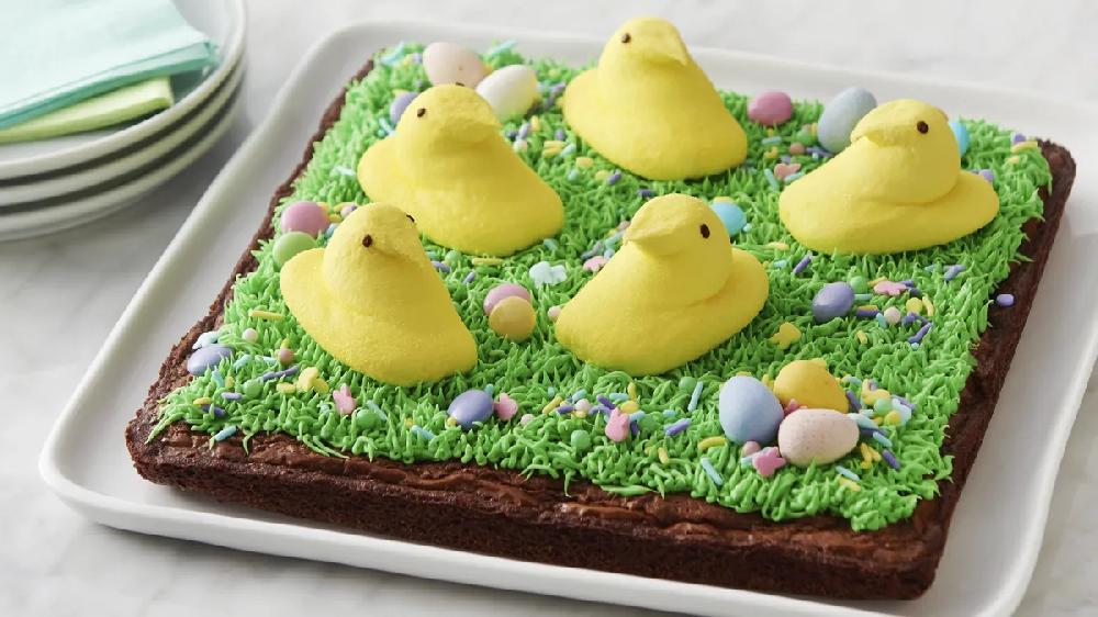 betty crocker Spring Chicks Brownies
