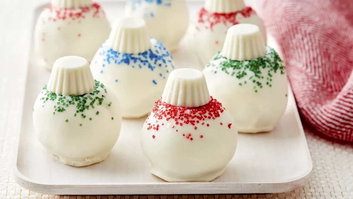 betty crocker Sugar Cookie Ornament Truffles