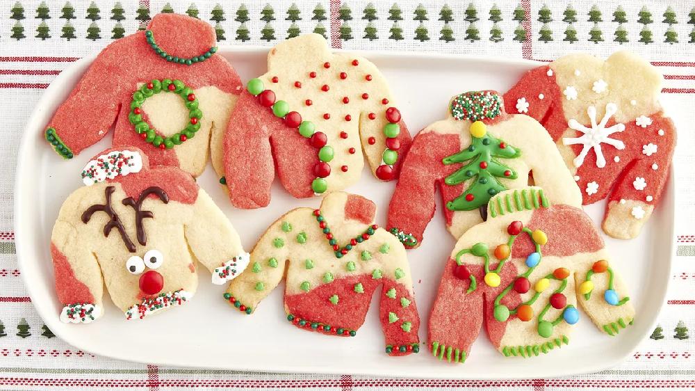 betty crocker Ugly Christmas Sweater Cookies