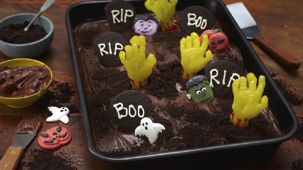 betty crocker Zombie Graveyard Brownies