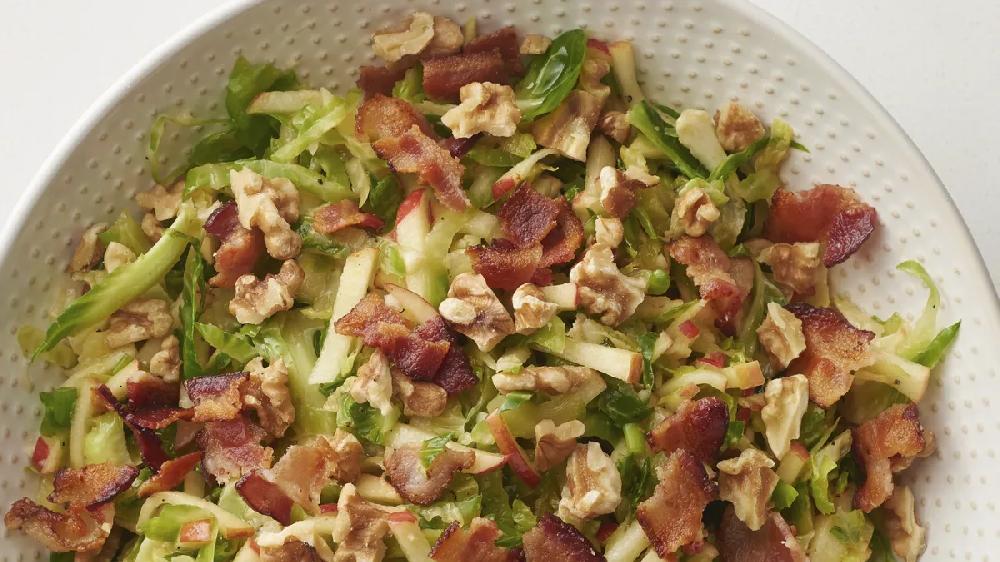 betty crocker Brussels Sprout Slaw with Honey-Mustard Dressing