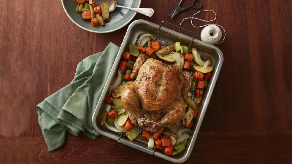 betty crocker Company-Worthy Roasted Chicken and Vegetables