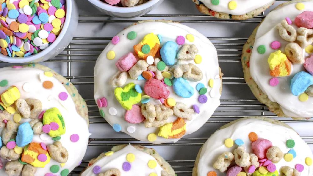 betty crocker Lucky Charms™ Birthday Cake Cookies