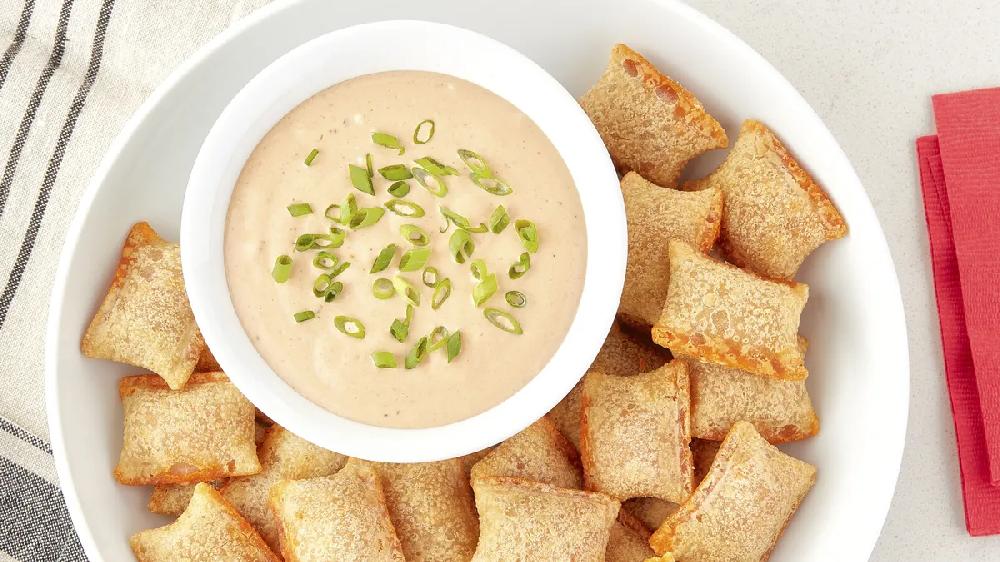 betty crocker Pizza Snacks with Tangy Barbecue Ranch Dip