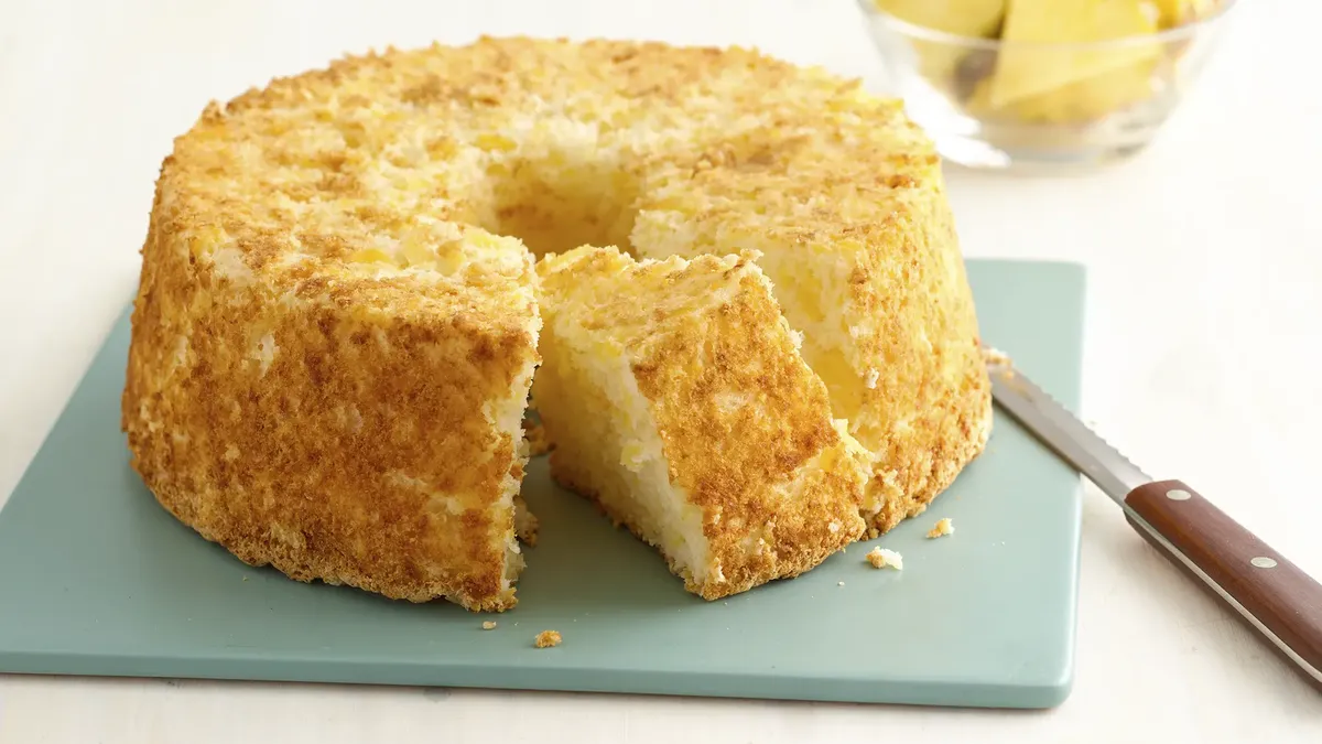 betty crocker Two-Ingredient Pineapple Angel Food Cake